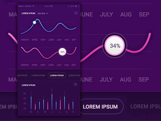 数据分析 Analytics iOS Screen