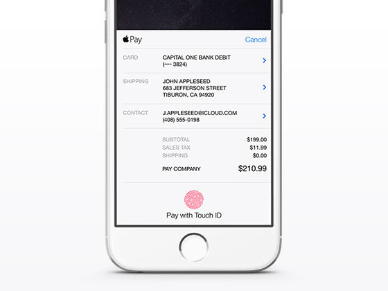 苹果支付 Apple Pay