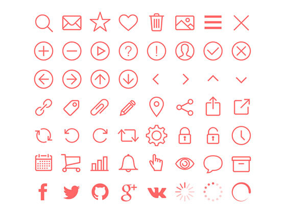 Evil 常用图标合集