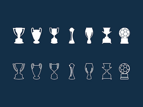 足球奖杯