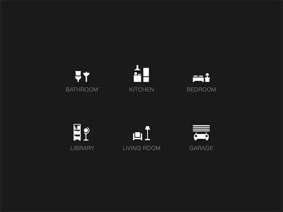 家庭图标 Home Icon Set