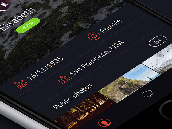 消息应用 iOS Messaging App