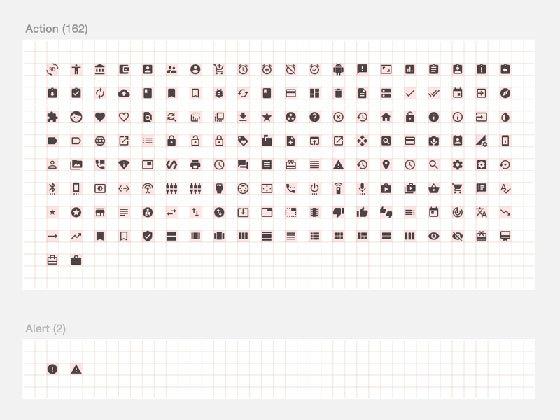 系统图标 Material Design Icons