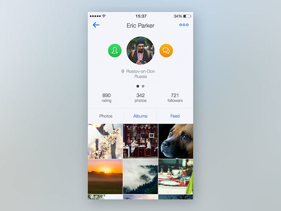 相册图片 Photo App Profile