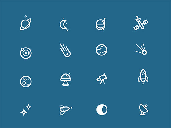 太空图标 Space Icons
