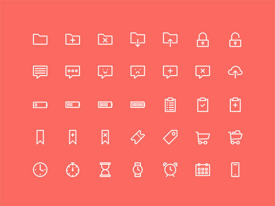 Useful Outline Icons