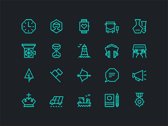 直线图标 Ego Icons