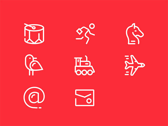 断线图标 My Mail Icons