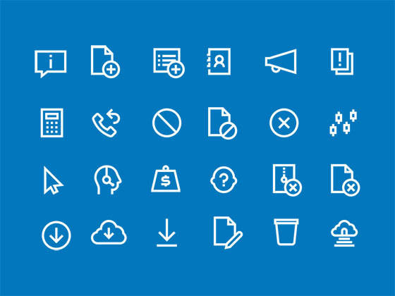 微软10系统图标 Win 10 Icon Set