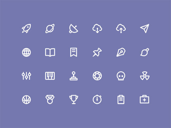 简约小圆角图标 Just icons