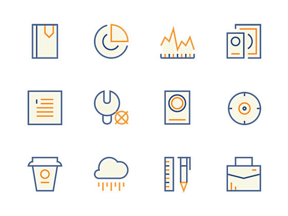 多彩办公图标 Random Icons