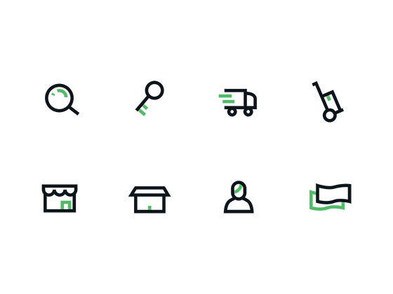 电子商务图标 E-commerce Icons