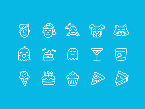 280个办公图标 280 Office Icons