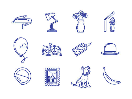 优美线条图标 Beautiful Icons