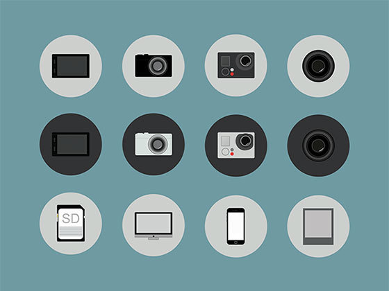 摄影师图标 Photographer Icons