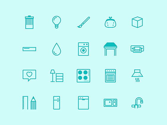 家具家居用品图标 Home Icons