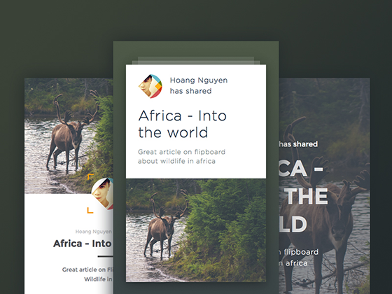 新闻阅读界面 Simple Article App