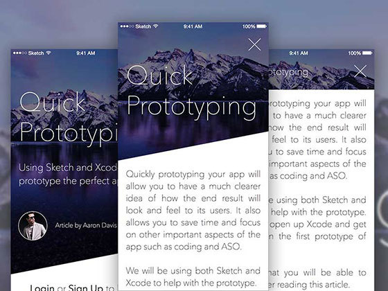 新闻阅读 Sleek iOS News Reader App