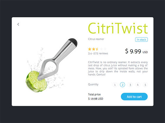 产品卡片 Product Card