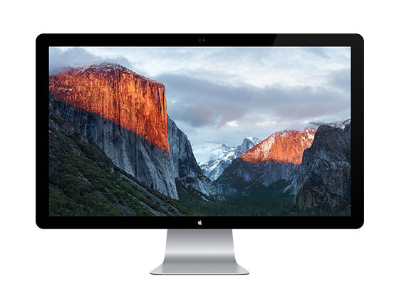 显示器样机 Thunderbolt Display Mockup