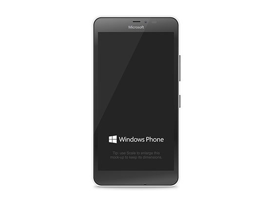 微软手机样机 Windows Phone Mockup