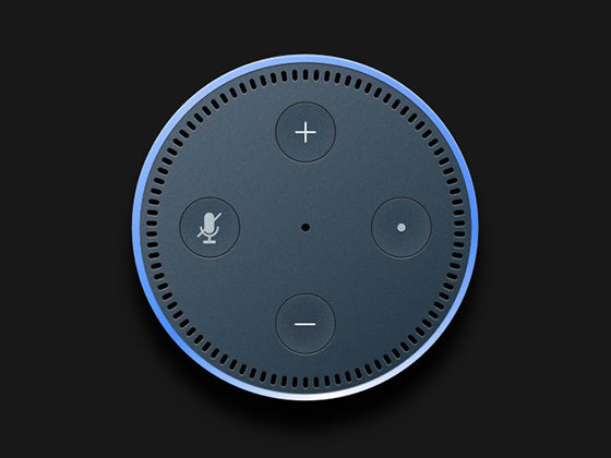 亚马逊 Echo Dot 音响模型