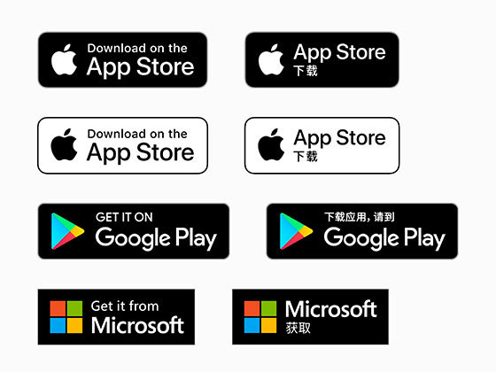 应用商店 Badge 图标