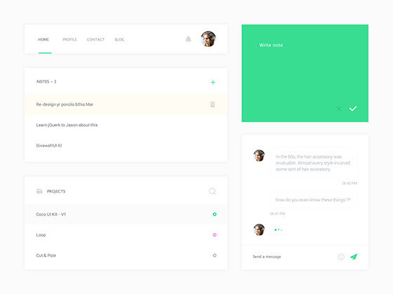 Coco 网页界面组件