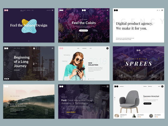 Do 网页主功能页模版