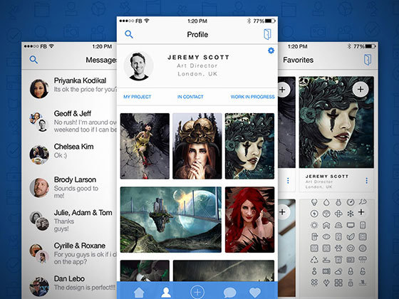 创意展示应用 Find Your Creative