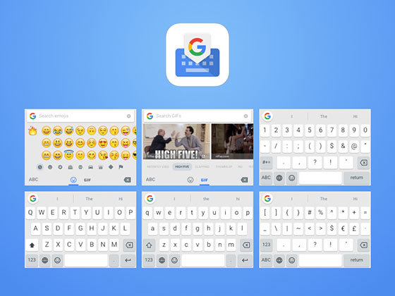Google Gboard iOS 键盘界面