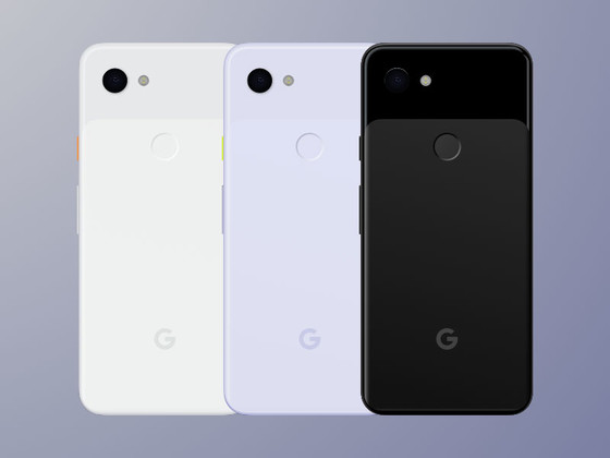 谷歌 Pixel 3a 全色系模型