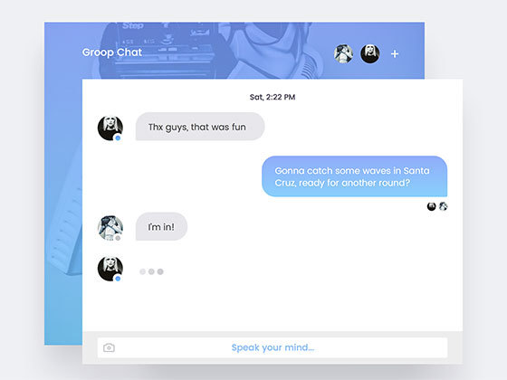 群聊卡片 Groop Chat