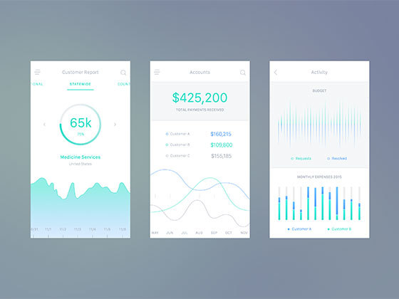 医疗数据界面 Hospital Dashboard UI