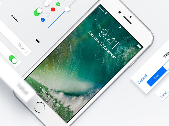 iOS 10 系统界面套件