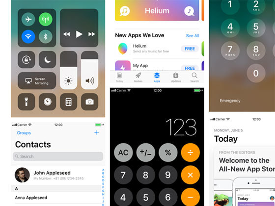 iOS 11 新系统应用元素