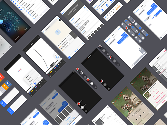 iOS 9.3 iPhone 界面套件