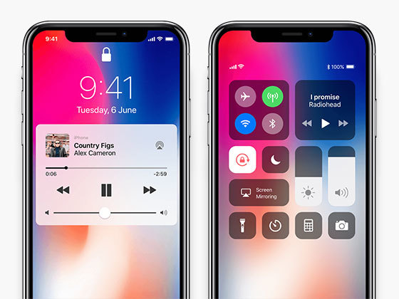 iPhone X iOS 11 系统界面套件