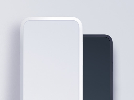 iPhone X 展示手机模型