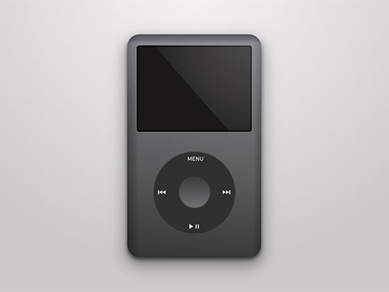 iPod Classic Mockup