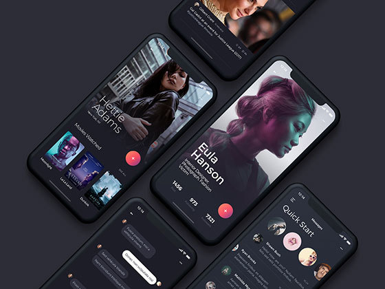 Kino 社交个人资料界面集合