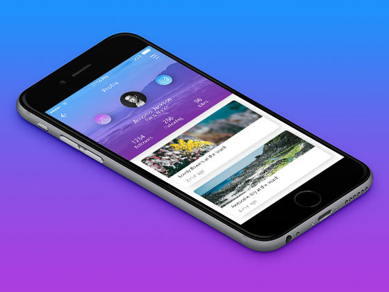 Kolorit 个人资料界面集合