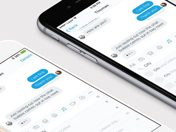 Layer 消息应用界面