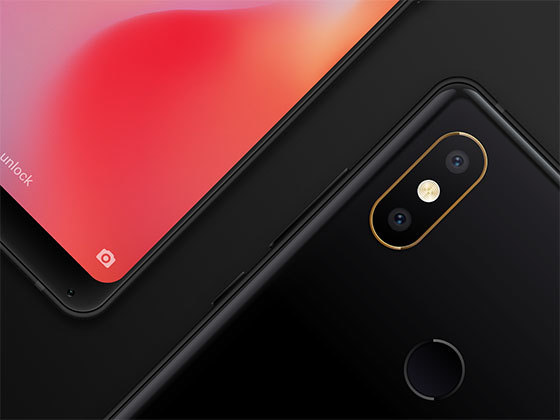 小米 Mix 2S 手机模型