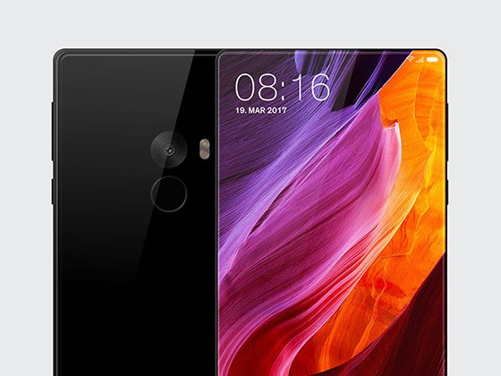 小米 Mix 手机模型