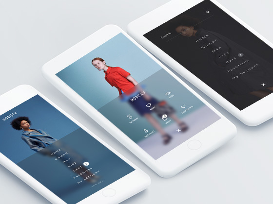 Modisch 菜单集合