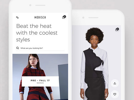 Modisch 商店应用