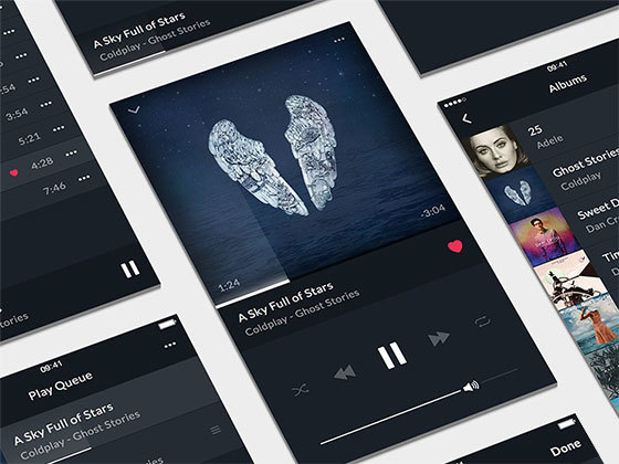 音乐播放器套件 Music Player UI Kit