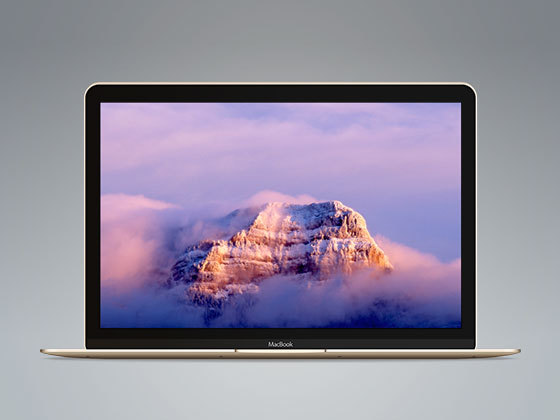 Macbook 笔记本模型