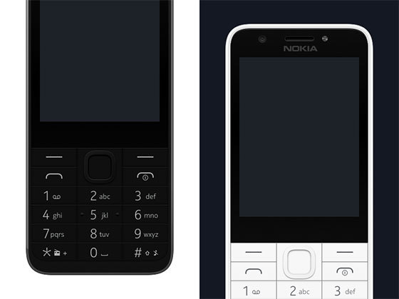Nokia 230 手机模型
